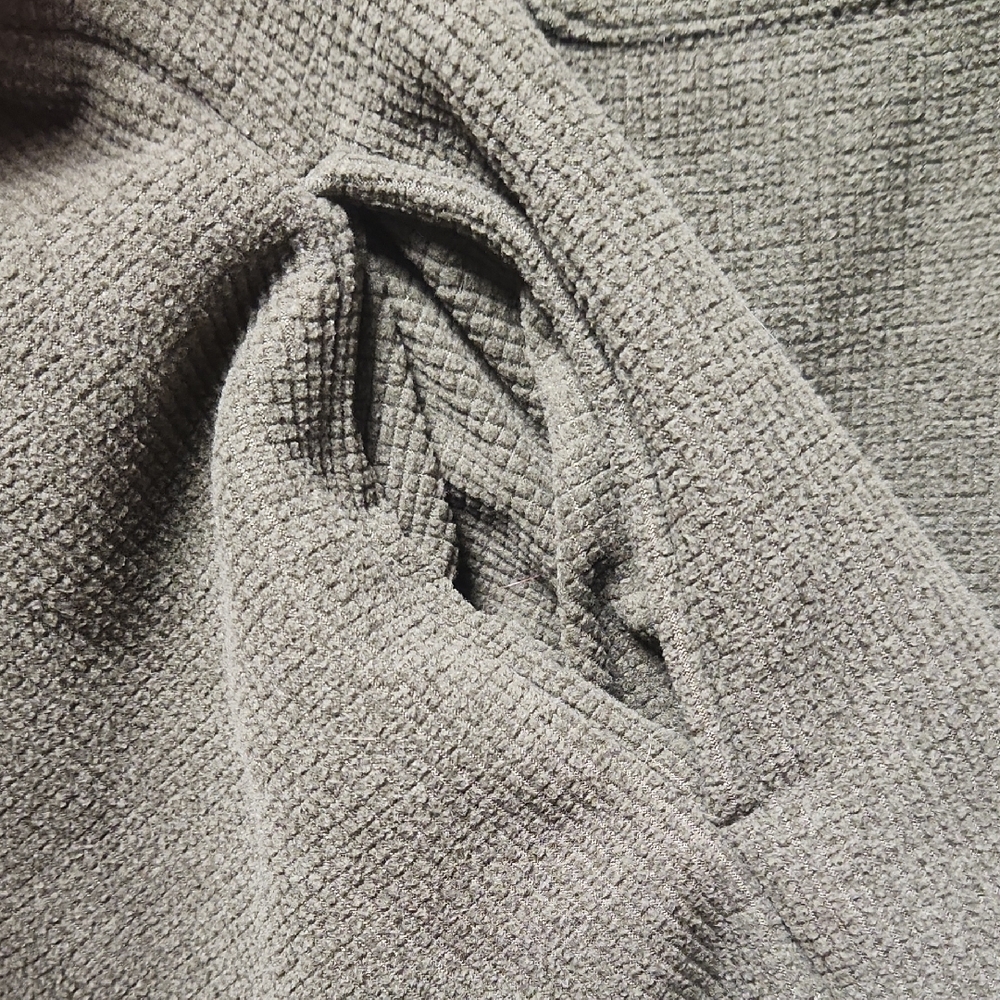 Men's Olive Green Shirt Jacket - Picture 3 of 6